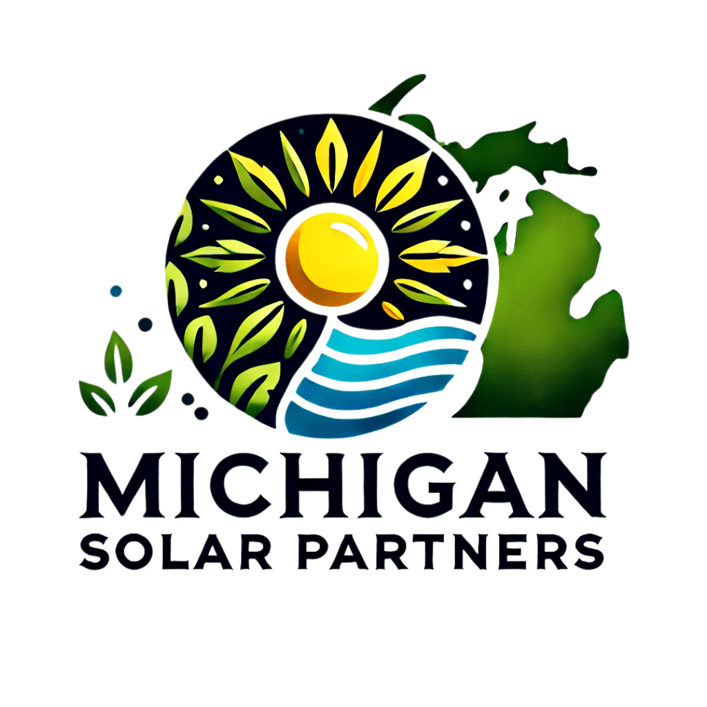 Logo of Michigan Solar Partners, a Michigan-based solar energy provider.